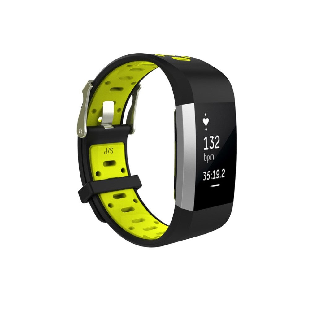 Yndigt Fitbit Charge 2 Silikone Rem - Flerfarvet#serie_022