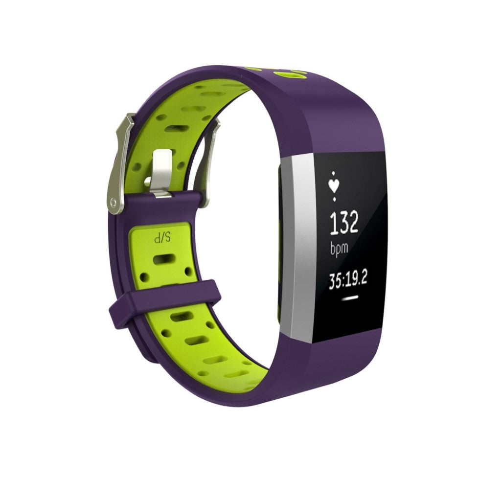 Yndigt Fitbit Charge 2 Silikone Rem - Flerfarvet#serie_022