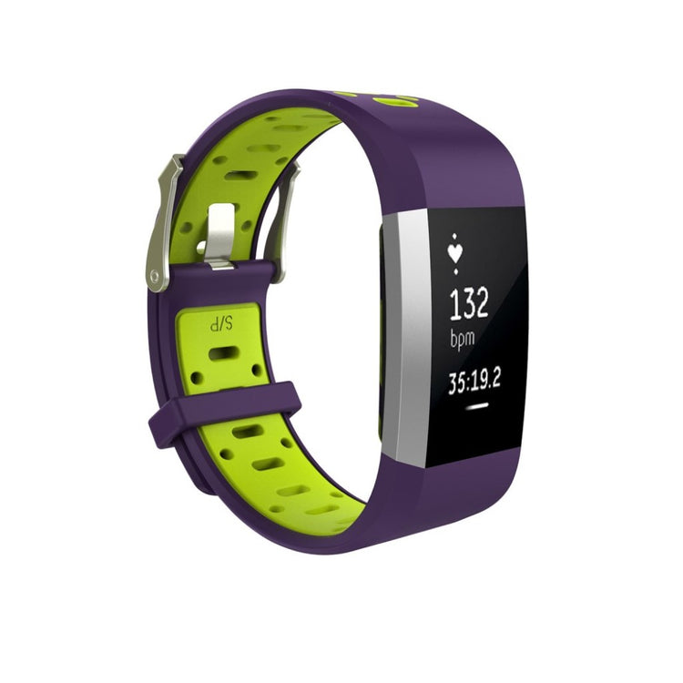 Yndigt Fitbit Charge 2 Silikone Rem - Flerfarvet#serie_022