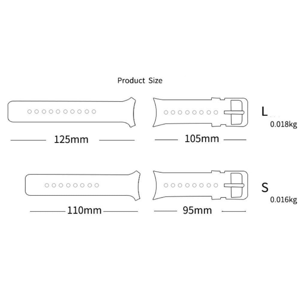 Yndigt Fitbit Charge 2 Silikone Rem - Flerfarvet#serie_022