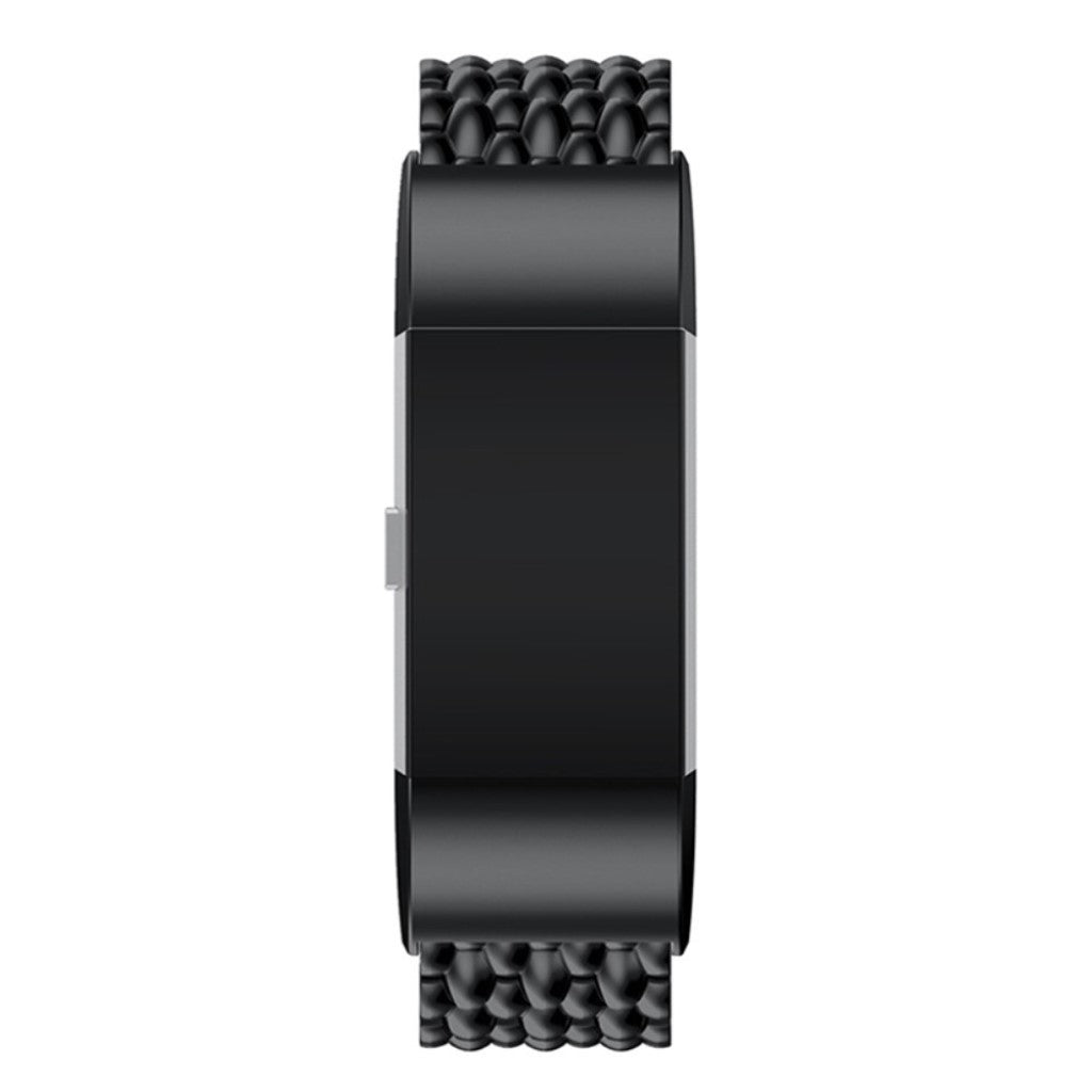 Rigtigt pænt Fitbit Charge 2 Metal Rem - Sort#serie_4