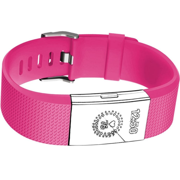 Mega cool Fitbit Charge 2 Silikone Rem - Pink#serie_6