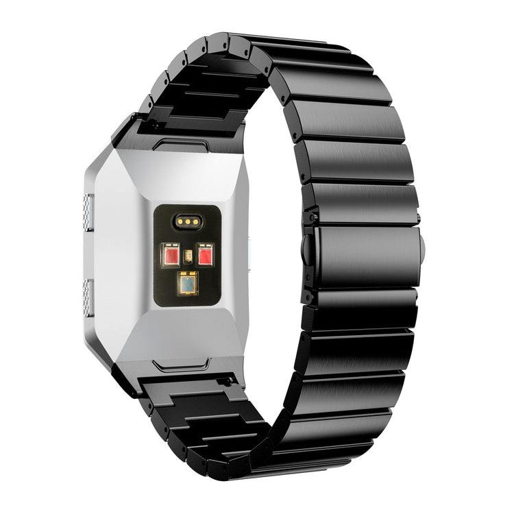 Vildt flot Fitbit Ionic Metal Rem - Sort#serie_4