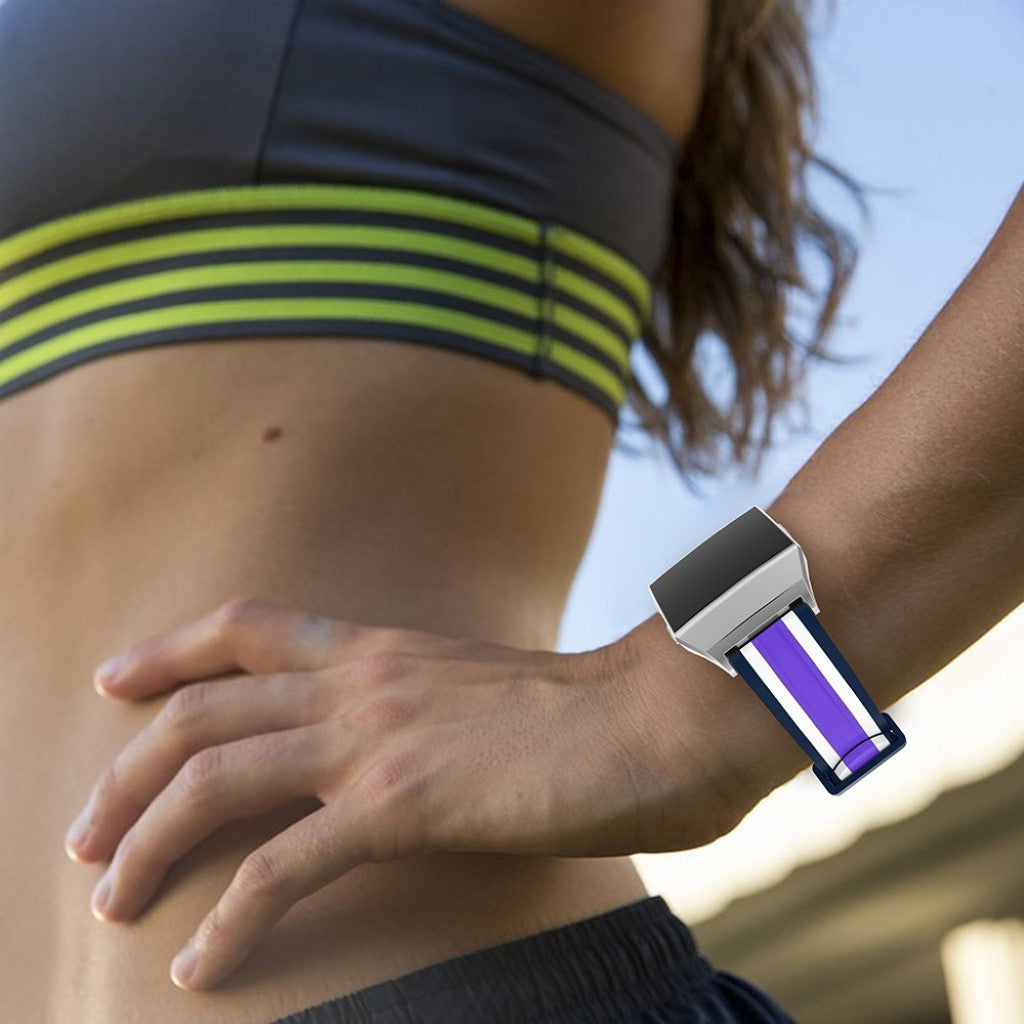 Supercool Fitbit Ionic Silikone Rem - Flerfarvet#serie_1