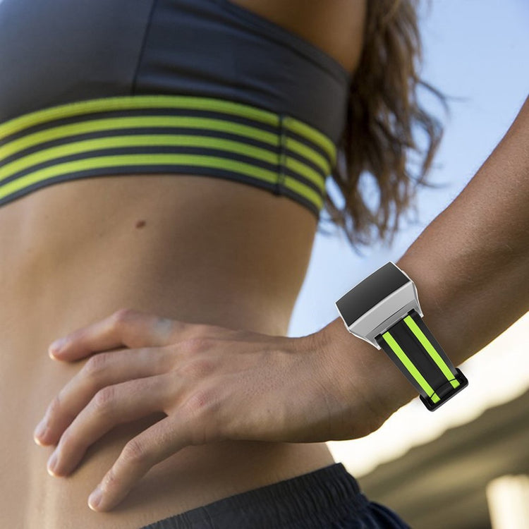 Supercool Fitbit Ionic Silikone Rem - Flerfarvet#serie_4