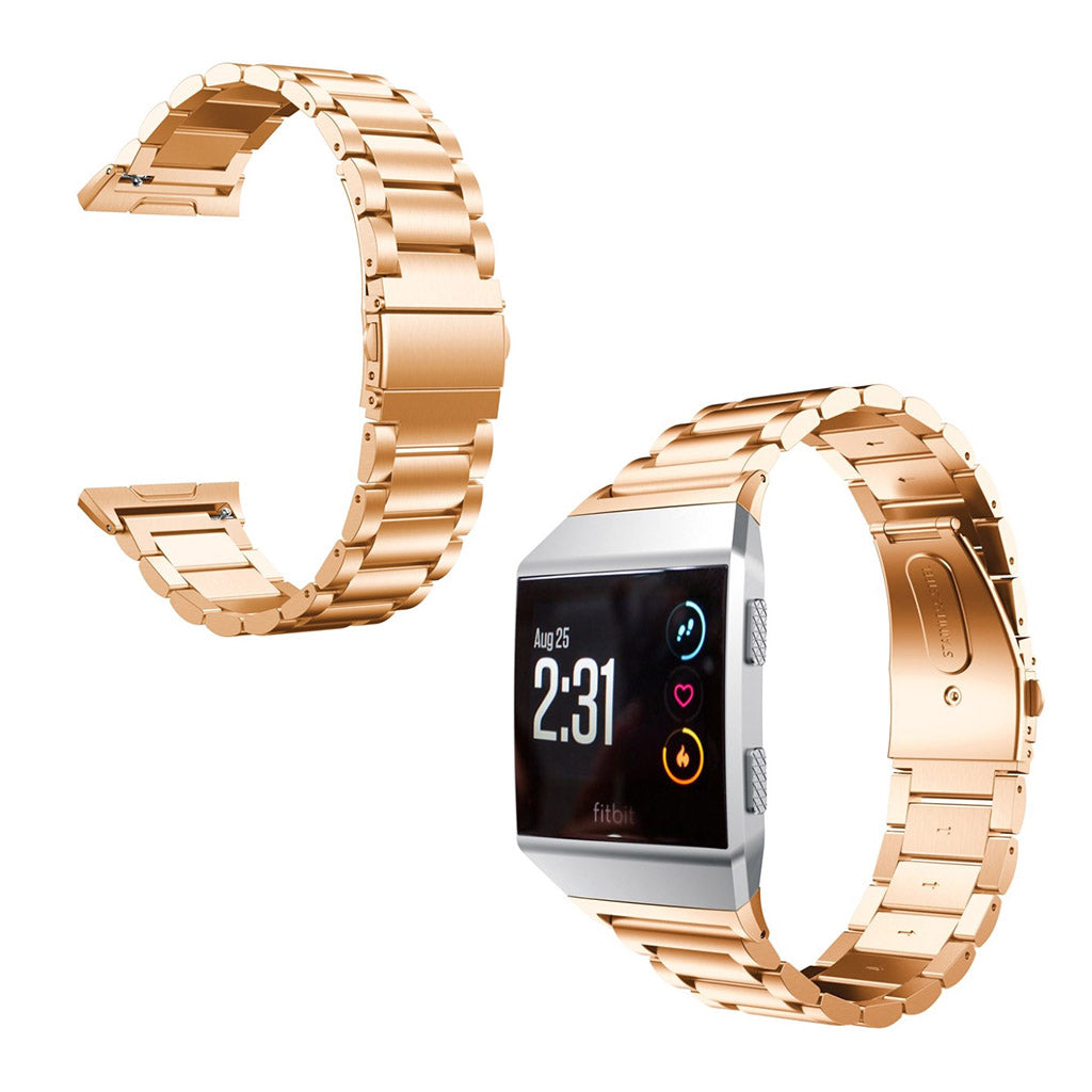 Helt vildt kønt Fitbit Ionic Metal Rem - Pink#serie_2