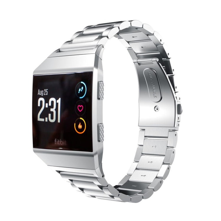 Helt vildt kønt Fitbit Ionic Metal Rem - Sølv#serie_3