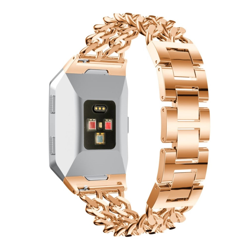 Super fint Fitbit Ionic Metal Rem - Pink#serie_2