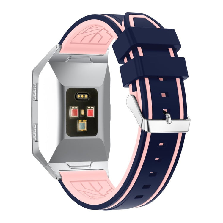 Rigtigt hårdfør Fitbit Ionic Silikone Rem - Flerfarvet#serie_4