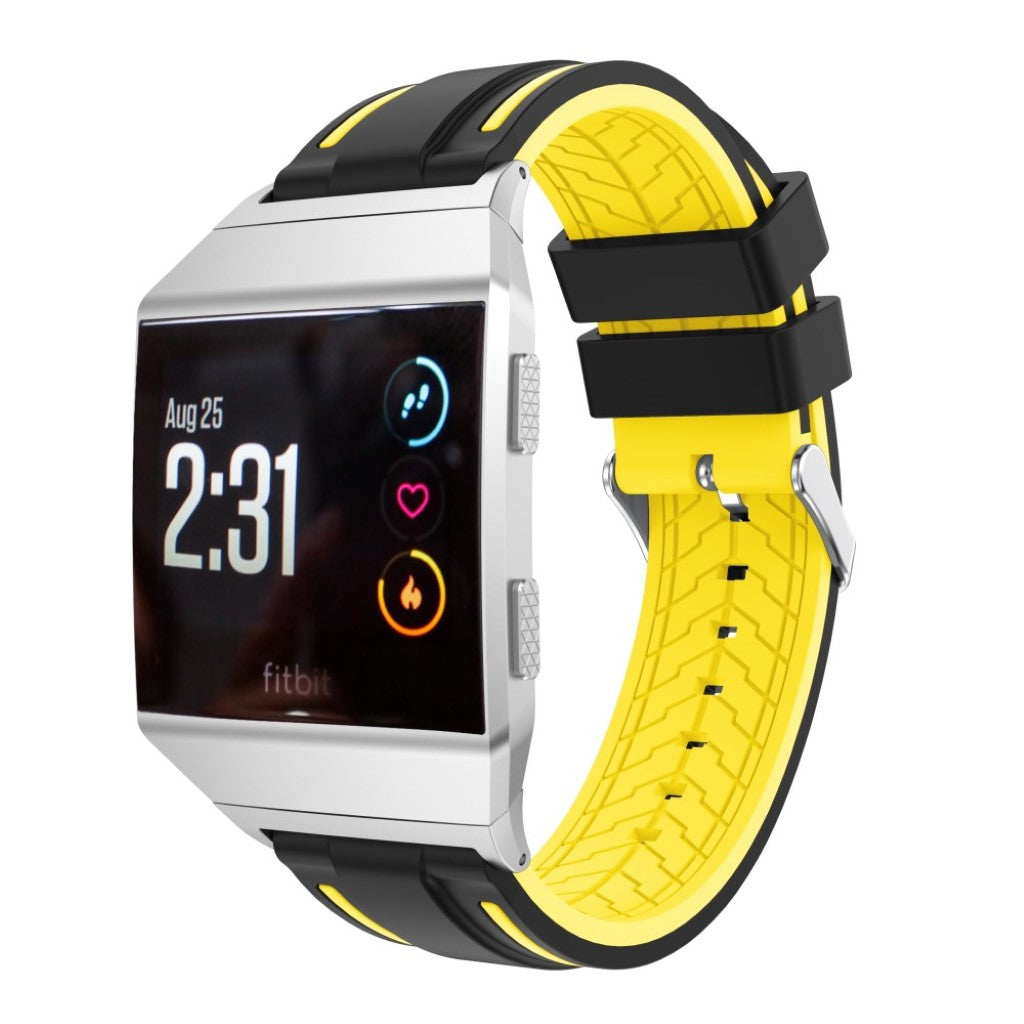 Super pænt Fitbit Ionic Silikone Rem - Flerfarvet#serie_3