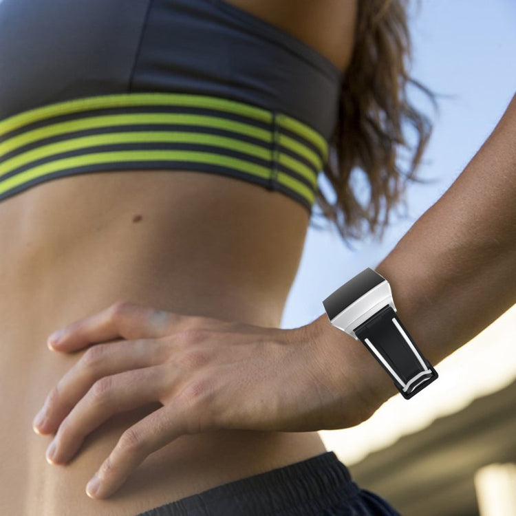 Super pænt Fitbit Ionic Silikone Rem - Flerfarvet#serie_6