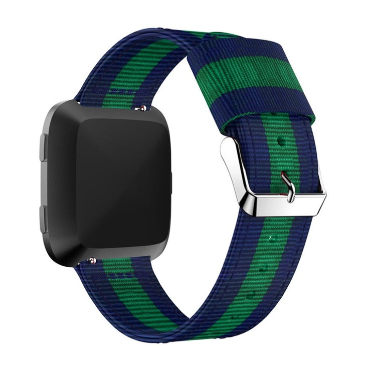 Nydelig Fitbit Versa Nylon Rem - Flerfarvet#serie_1