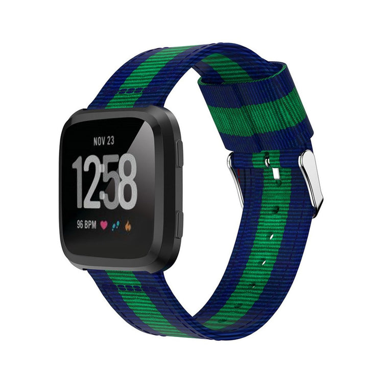 Nydelig Fitbit Versa Nylon Rem - Flerfarvet#serie_1