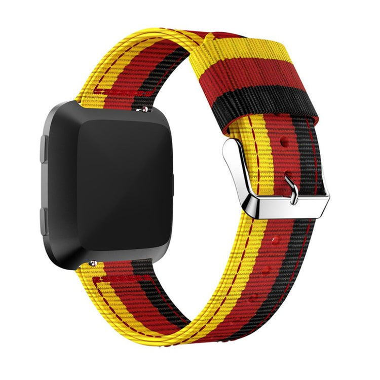 Nydelig Fitbit Versa Nylon Rem - Flerfarvet#serie_4