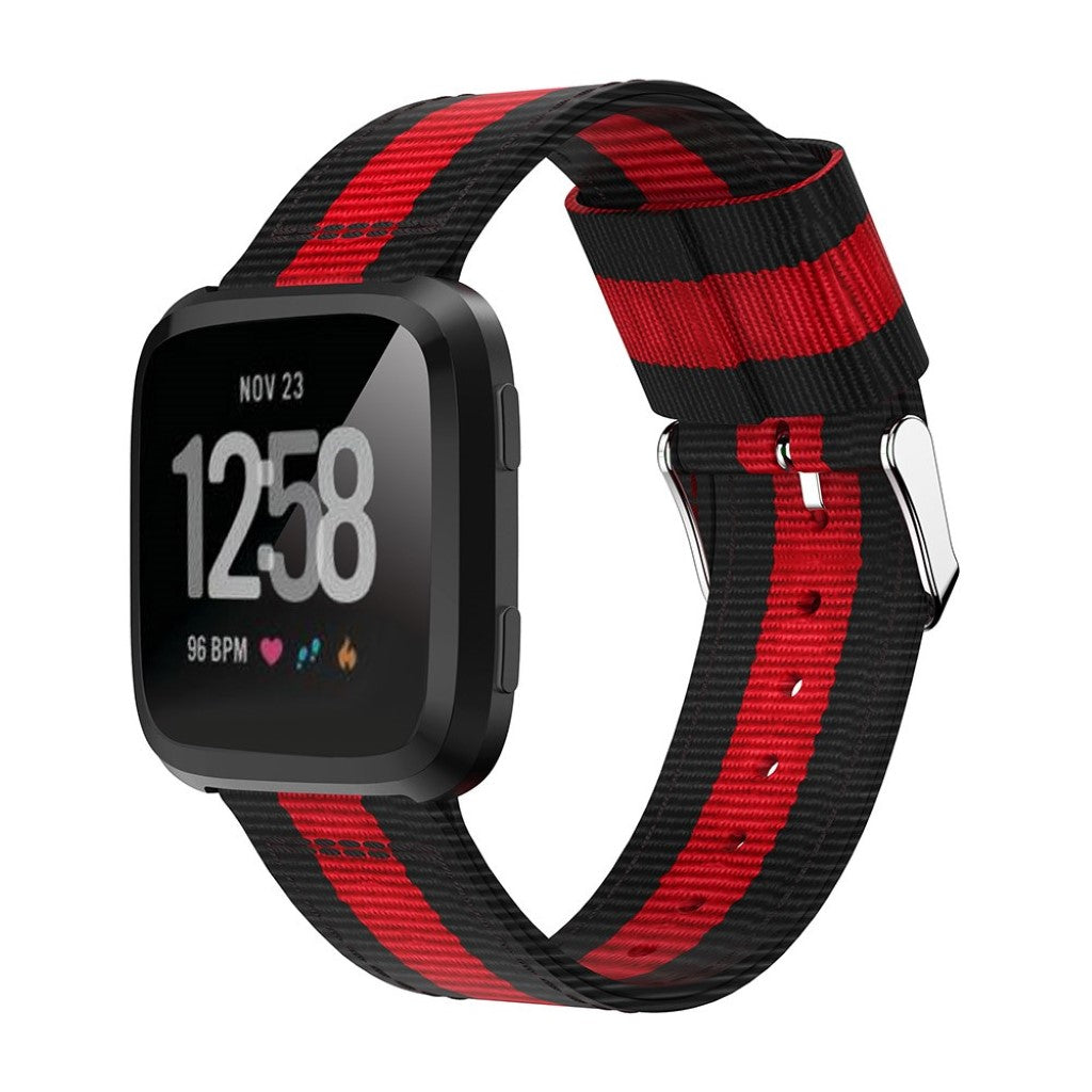 Nydelig Fitbit Versa Nylon Rem - Flerfarvet#serie_7