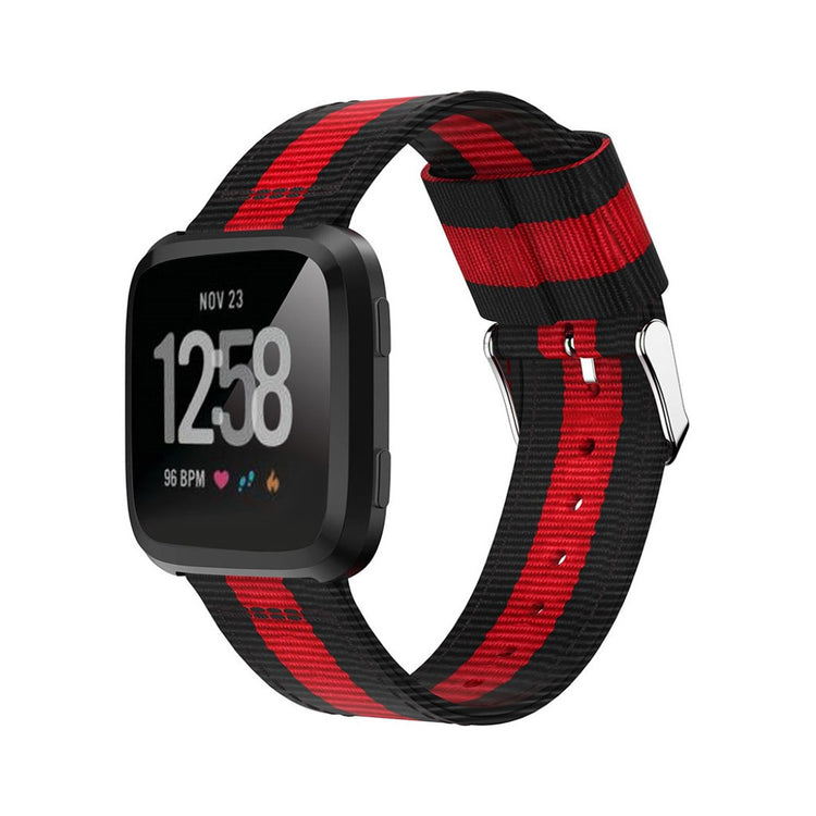 Nydelig Fitbit Versa Nylon Rem - Flerfarvet#serie_7