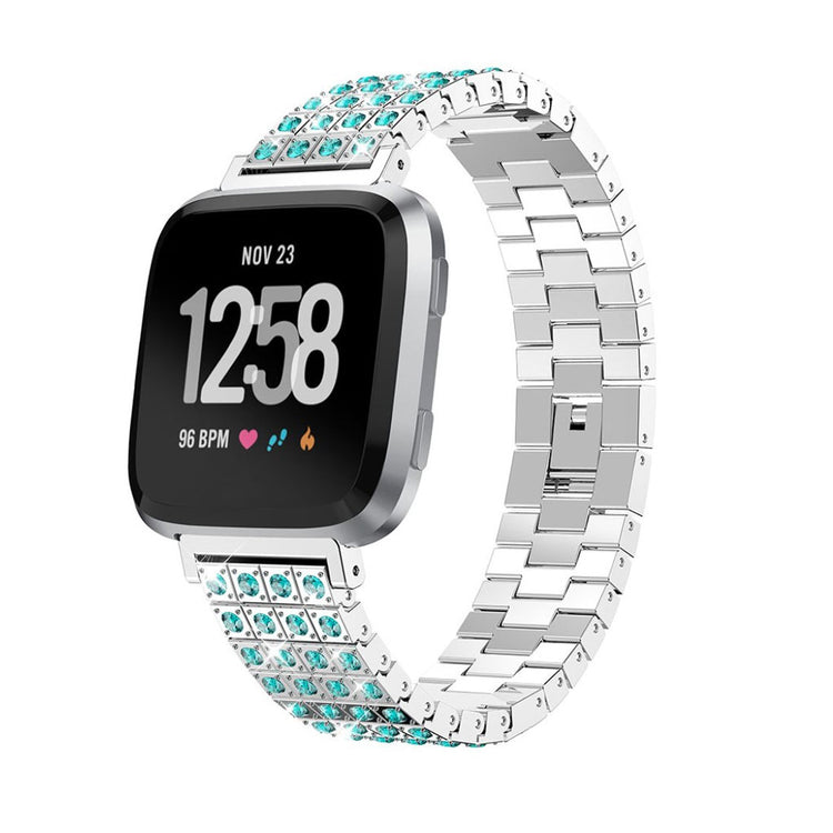 Smuk Fitbit Versa Metal Rem - Flerfarvet#serie_1