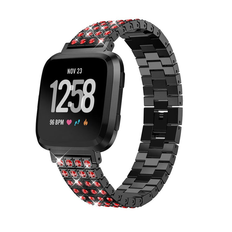 Smuk Fitbit Versa Metal Rem - Flerfarvet#serie_2