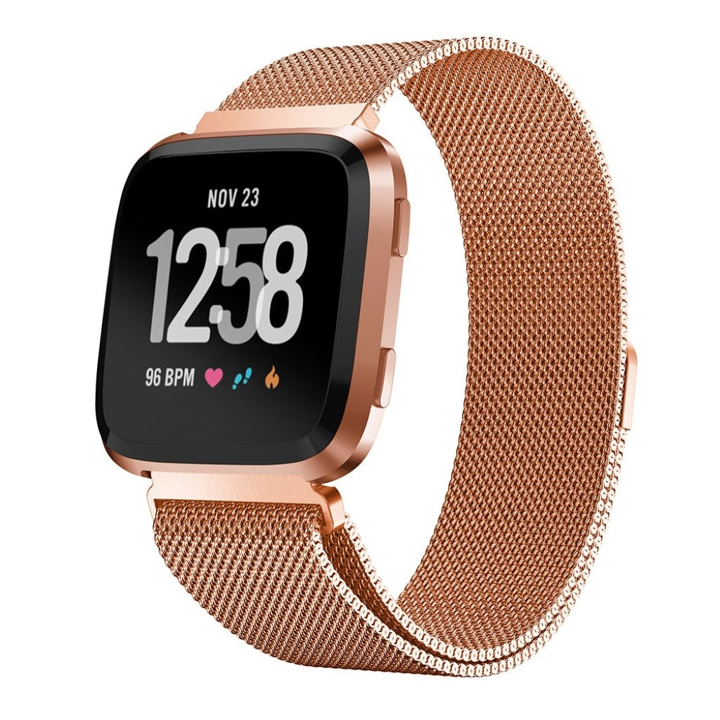 Rigtigt smuk Fitbit Versa Metal Rem - Flerfarvet#serie_1