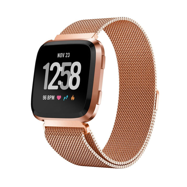 Rigtigt smuk Fitbit Versa Metal Rem - Flerfarvet#serie_1