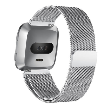 Rigtigt smuk Fitbit Versa Metal Rem - Sølv#serie_2