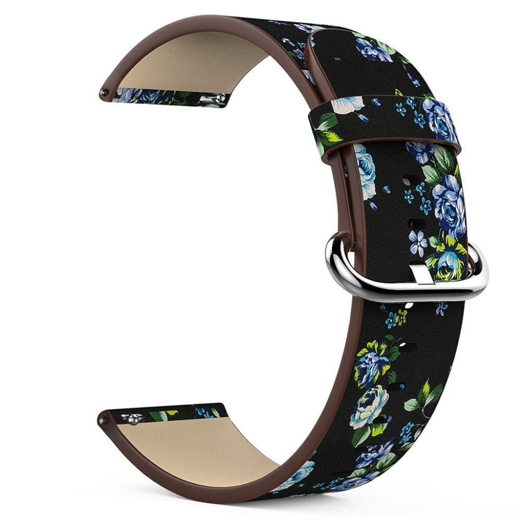 Vildt rart Fitbit Versa Ægte læder Rem - Flerfarvet#serie_1