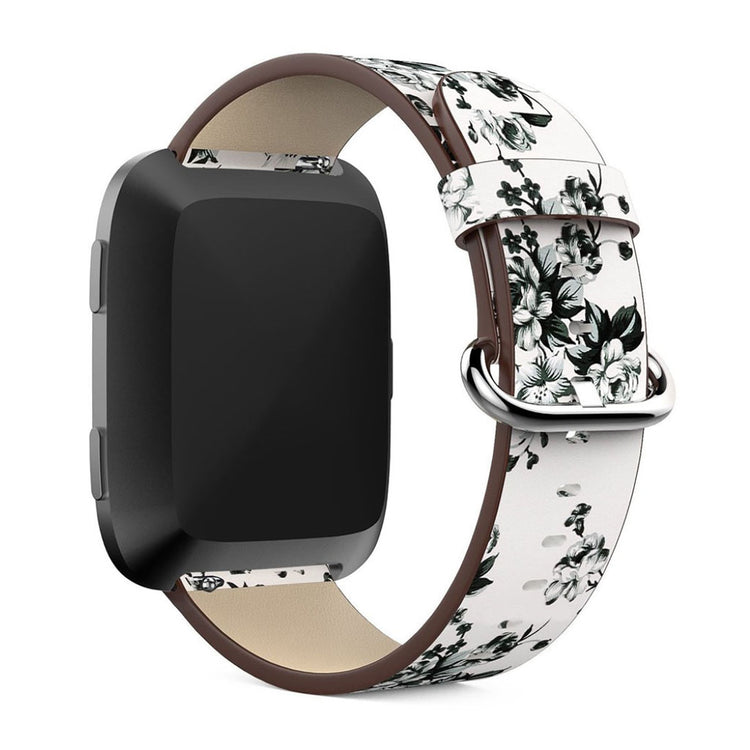 Vildt rart Fitbit Versa Ægte læder Rem - Flerfarvet#serie_4
