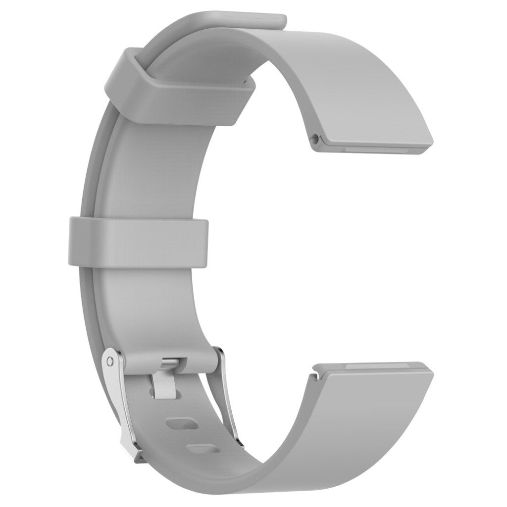 Helt vildt rart Fitbit Versa Plastik Rem - Sølv#serie_11
