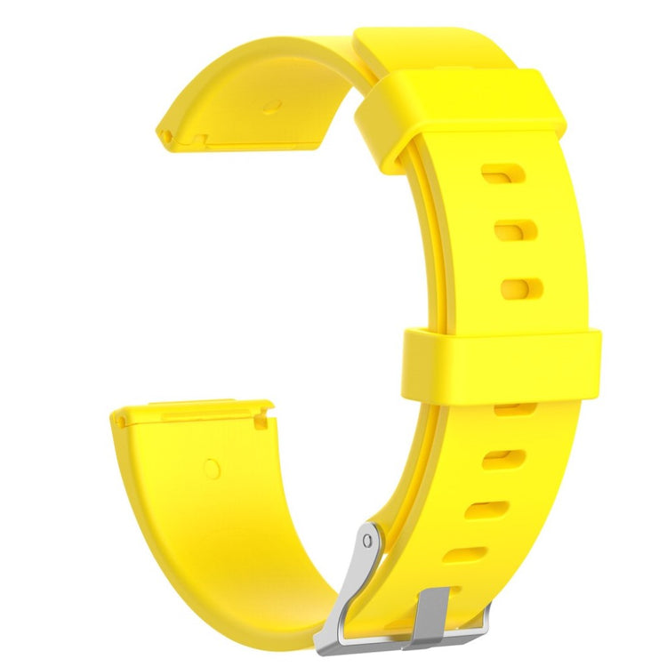 Helt vildt rart Fitbit Versa Plastik Rem - Gul#serie_7
