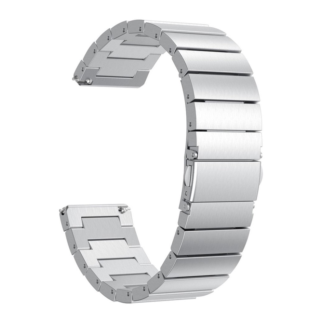 Rigtigt fint Fitbit Versa Metal Rem - Sølv#serie_1