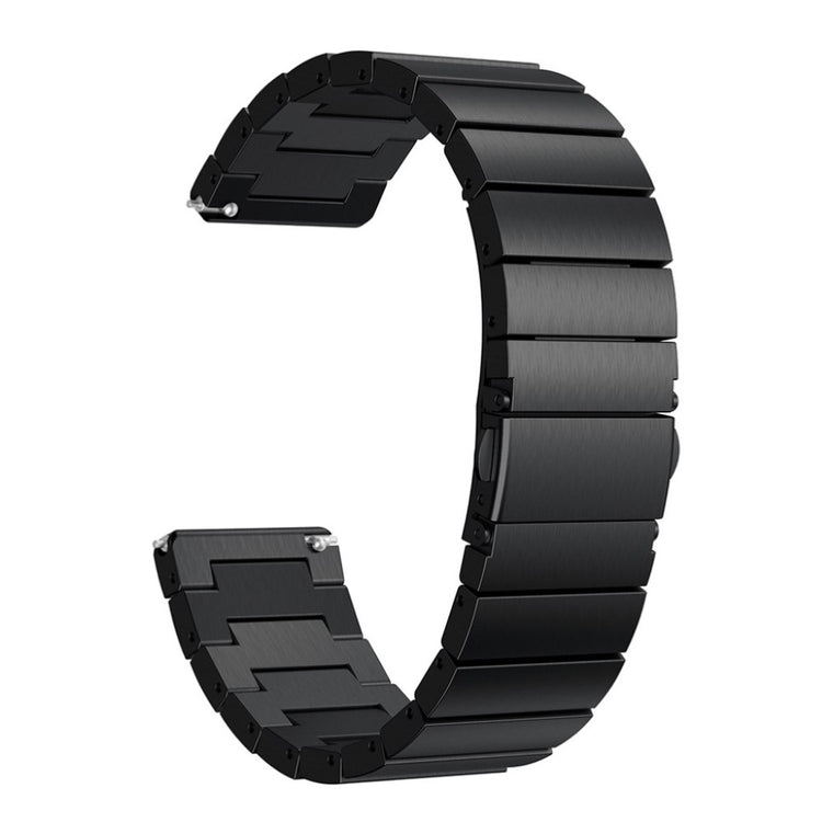 Rigtigt fint Fitbit Versa Metal Rem - Sort#serie_2