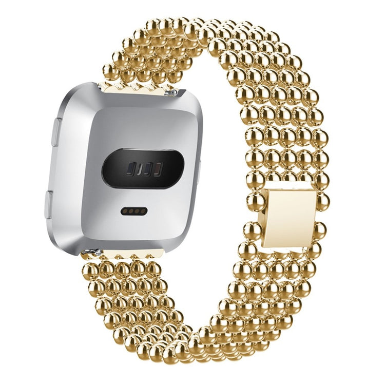 Mega smuk Fitbit Versa Metal Rem - Guld#serie_1