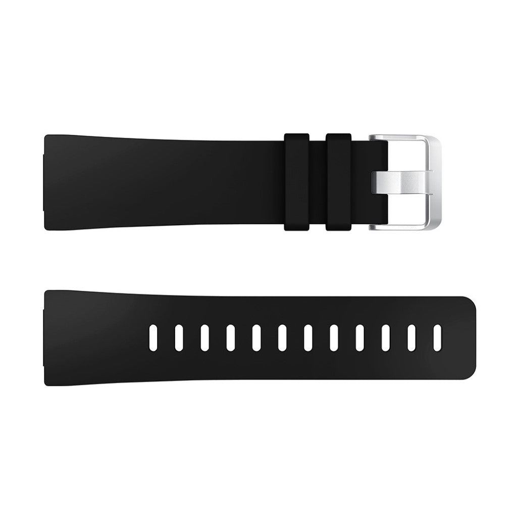 Vildt rart Fitbit Versa Silikone Rem - Sort#serie_5