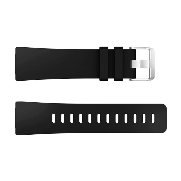 Vildt rart Fitbit Versa Silikone Rem - Sort#serie_5