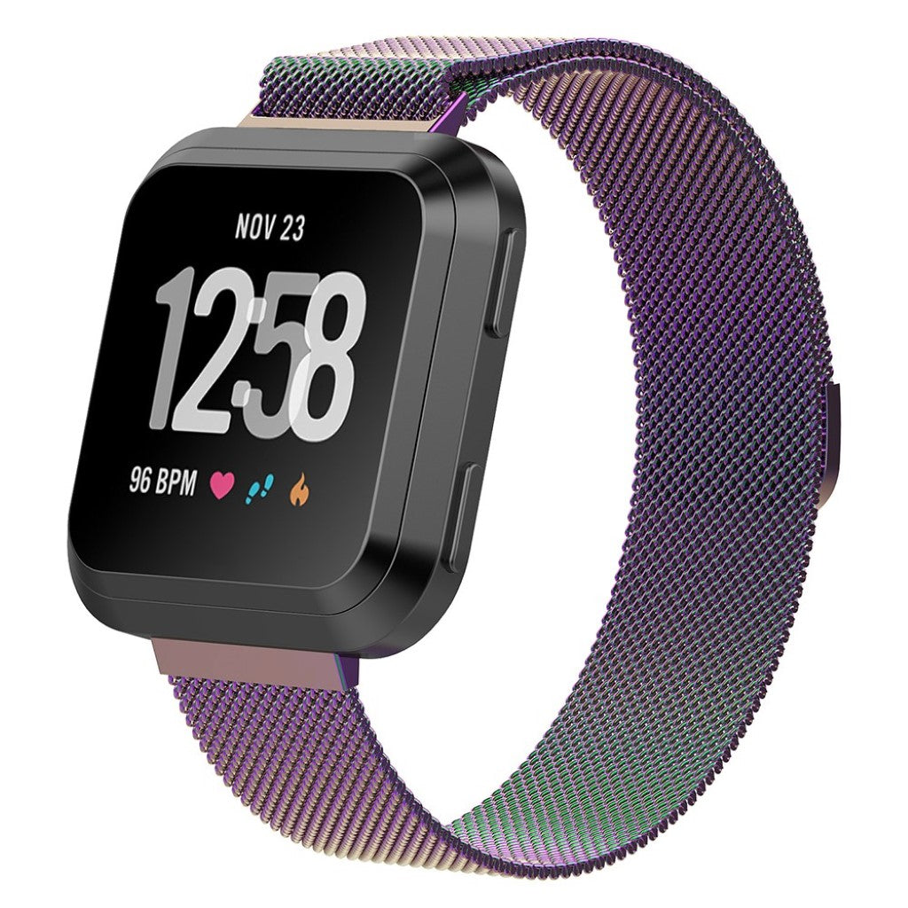 Vildt nydelig Fitbit Versa Metal Rem - Flerfarvet#serie_2
