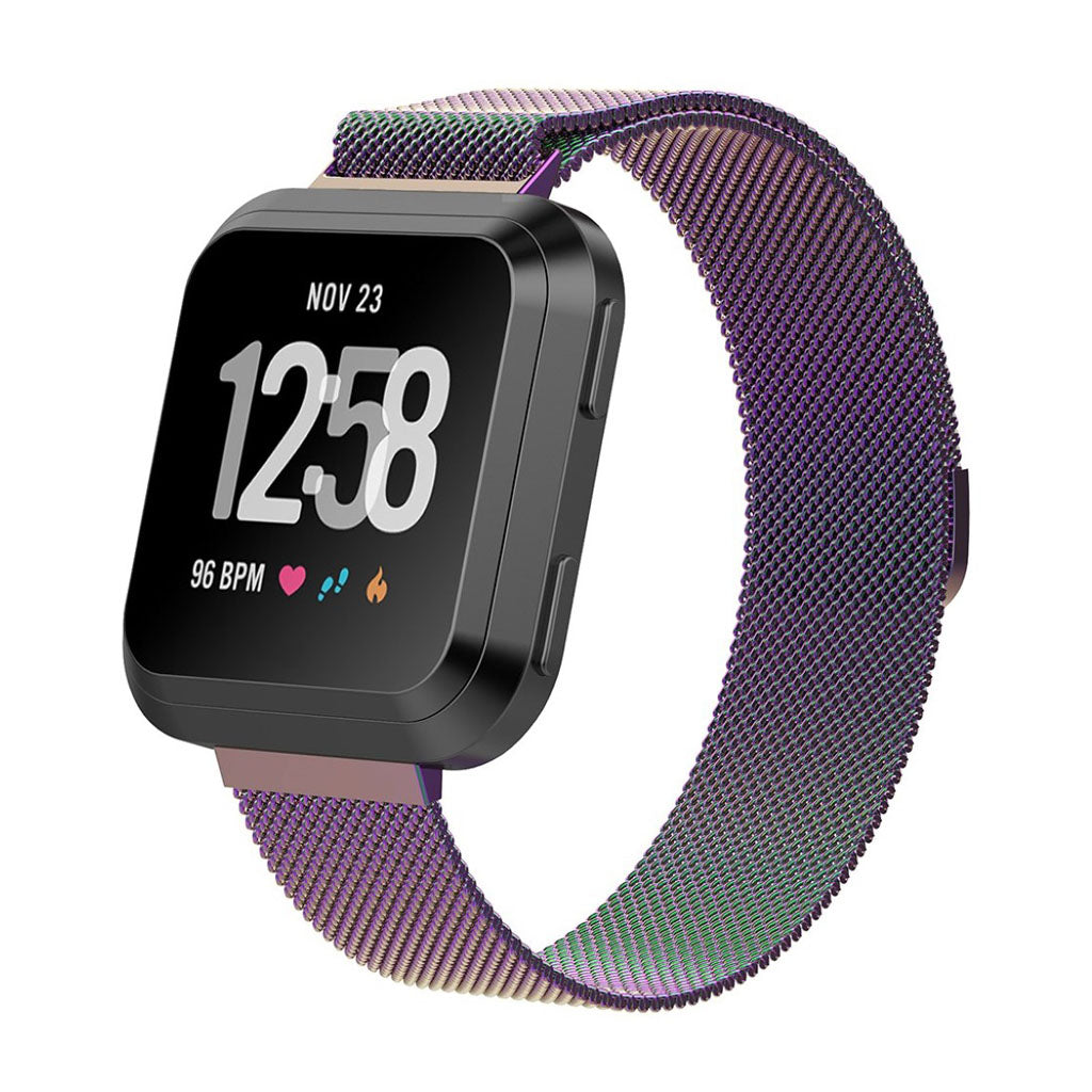 Vildt nydelig Fitbit Versa Metal Rem - Flerfarvet#serie_2
