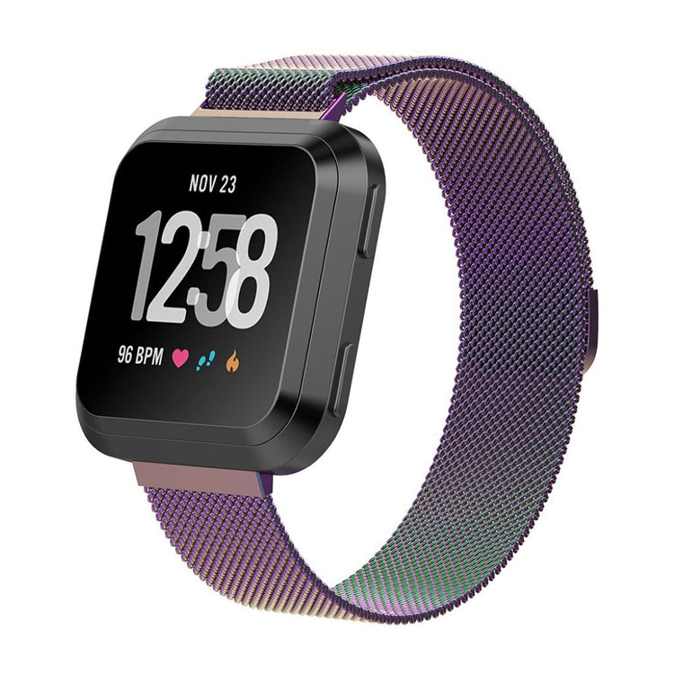 Vildt nydelig Fitbit Versa Metal Rem - Flerfarvet#serie_2