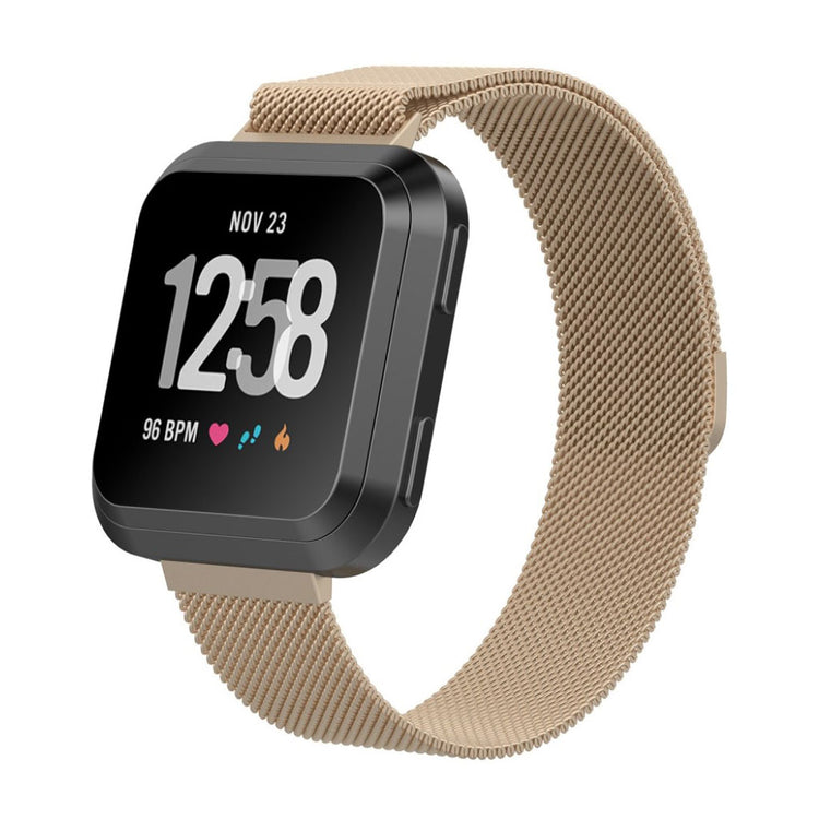 Vildt nydelig Fitbit Versa Metal Rem - Flerfarvet#serie_5