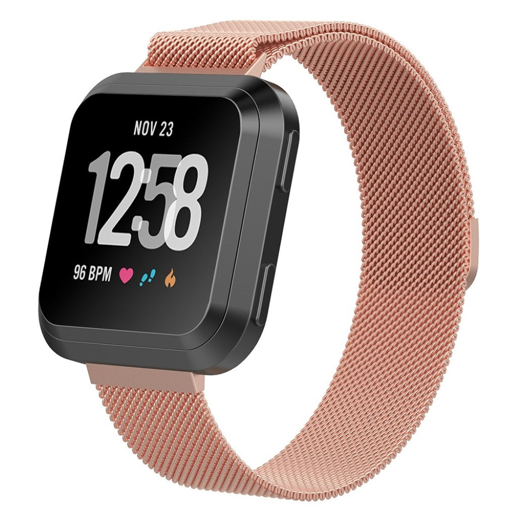 Vildt nydelig Fitbit Versa Metal Rem - Flerfarvet#serie_7