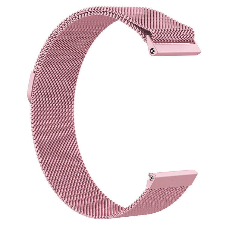 Vildt nydelig Fitbit Versa Metal Rem - Pink#serie_8