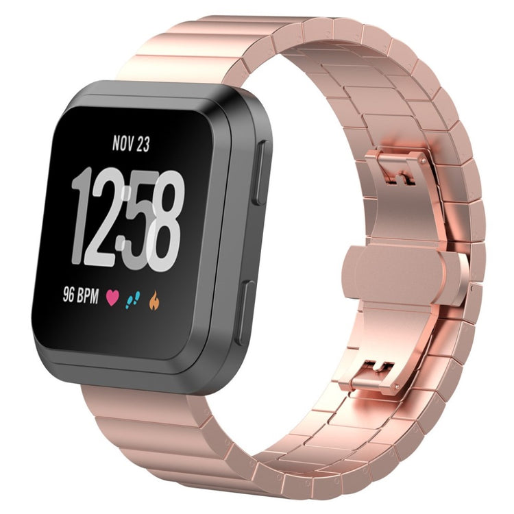 Super elegant Fitbit Versa Metal Rem - Flerfarvet#serie_3