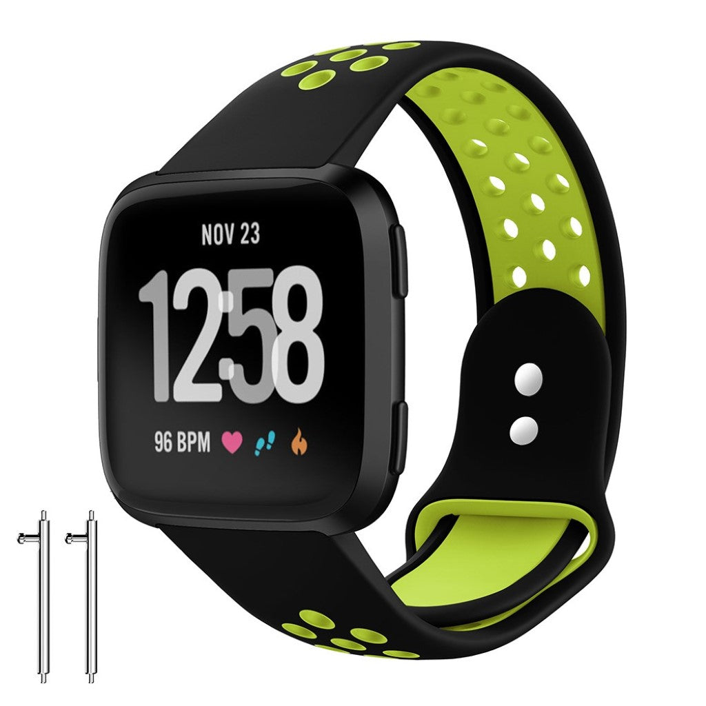Vildt elegant Fitbit Versa Silikone Rem - Flerfarvet#serie_3