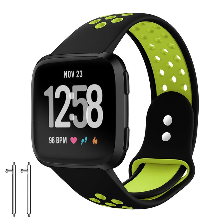 Vildt elegant Fitbit Versa Silikone Rem - Flerfarvet#serie_3