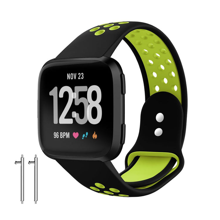 Vildt elegant Fitbit Versa Silikone Rem - Flerfarvet#serie_3