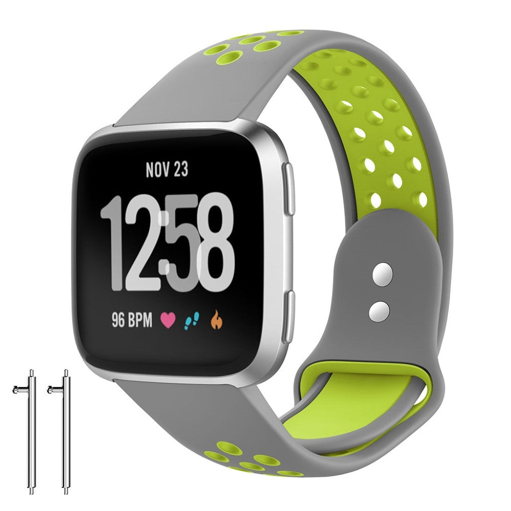 Vildt elegant Fitbit Versa Silikone Rem - Flerfarvet#serie_4