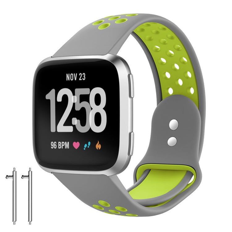 Vildt elegant Fitbit Versa Silikone Rem - Flerfarvet#serie_4