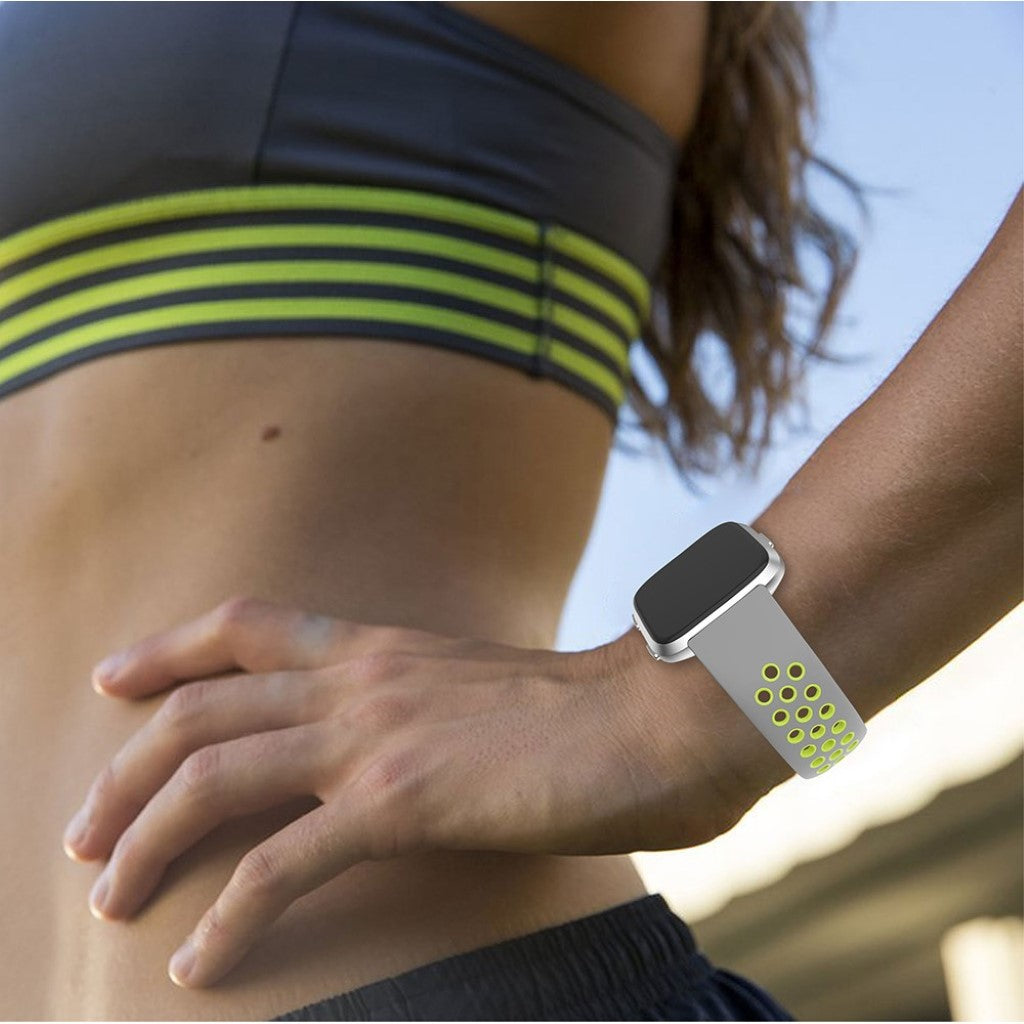 Vildt elegant Fitbit Versa Silikone Rem - Flerfarvet#serie_4