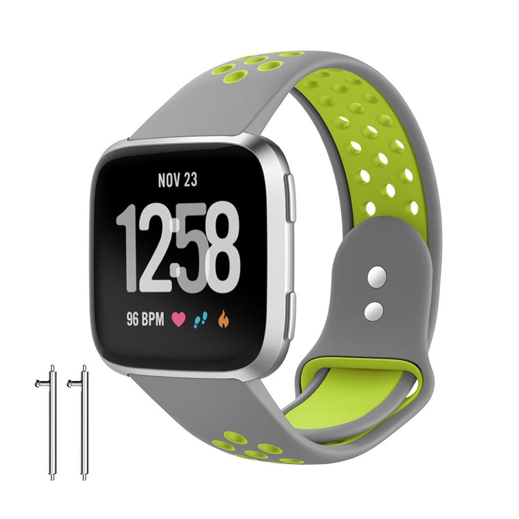 Vildt elegant Fitbit Versa Silikone Rem - Flerfarvet#serie_4