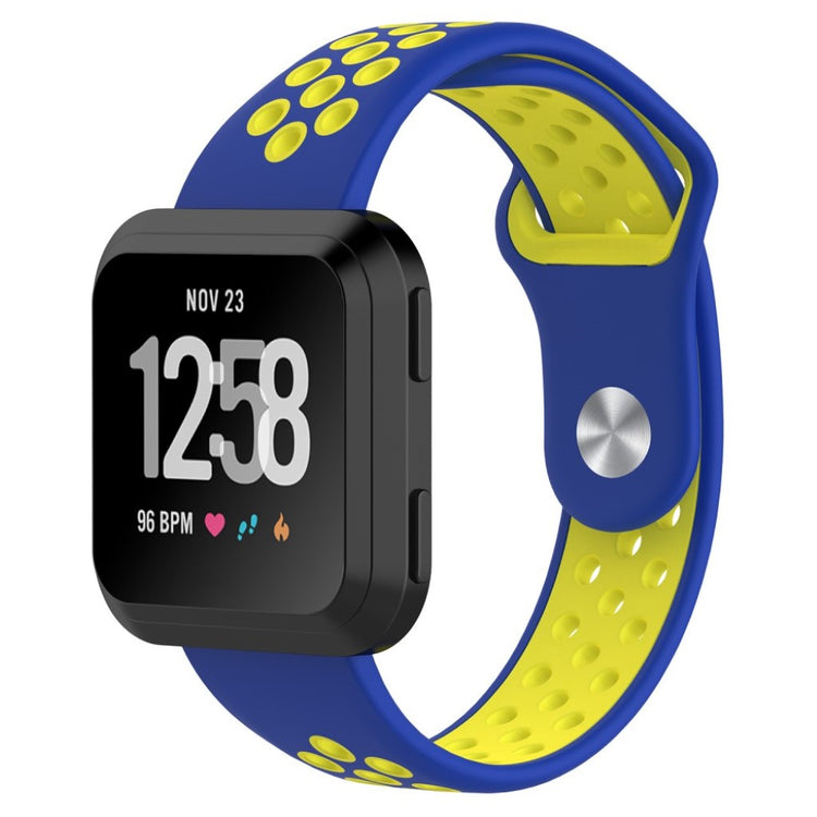 Vildt cool Fitbit Versa Silikone Rem - Flerfarvet#serie_3