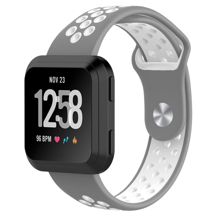 Vildt cool Fitbit Versa Silikone Rem - Flerfarvet#serie_8